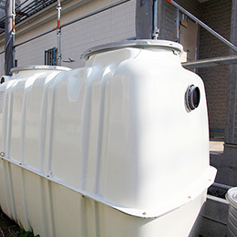 写真:浄化槽設備