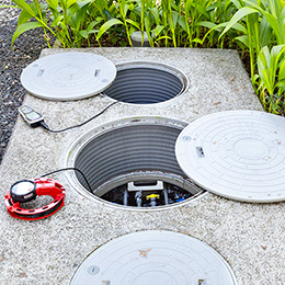 写真:浄化槽設備